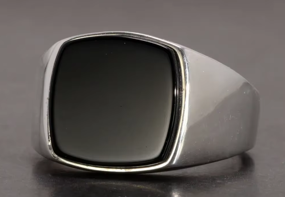 Bold Square Gem Ring