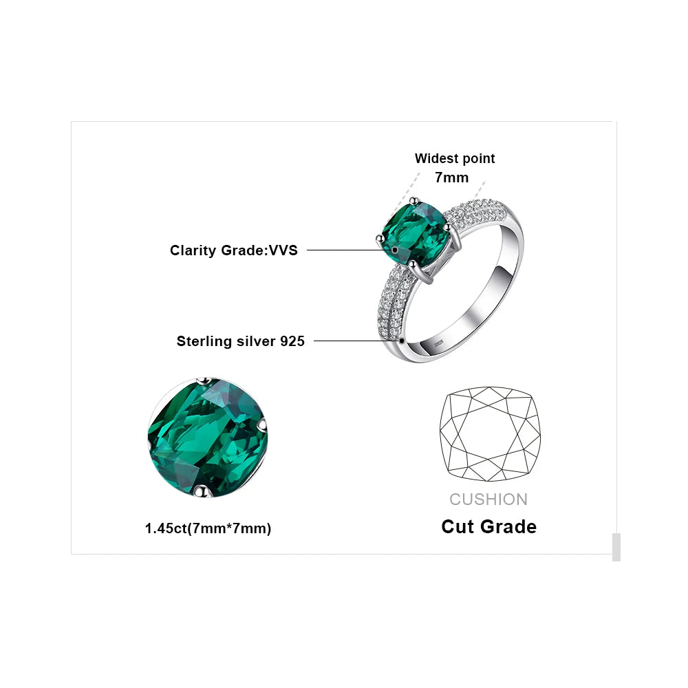 Timeless Emerald Solitaire