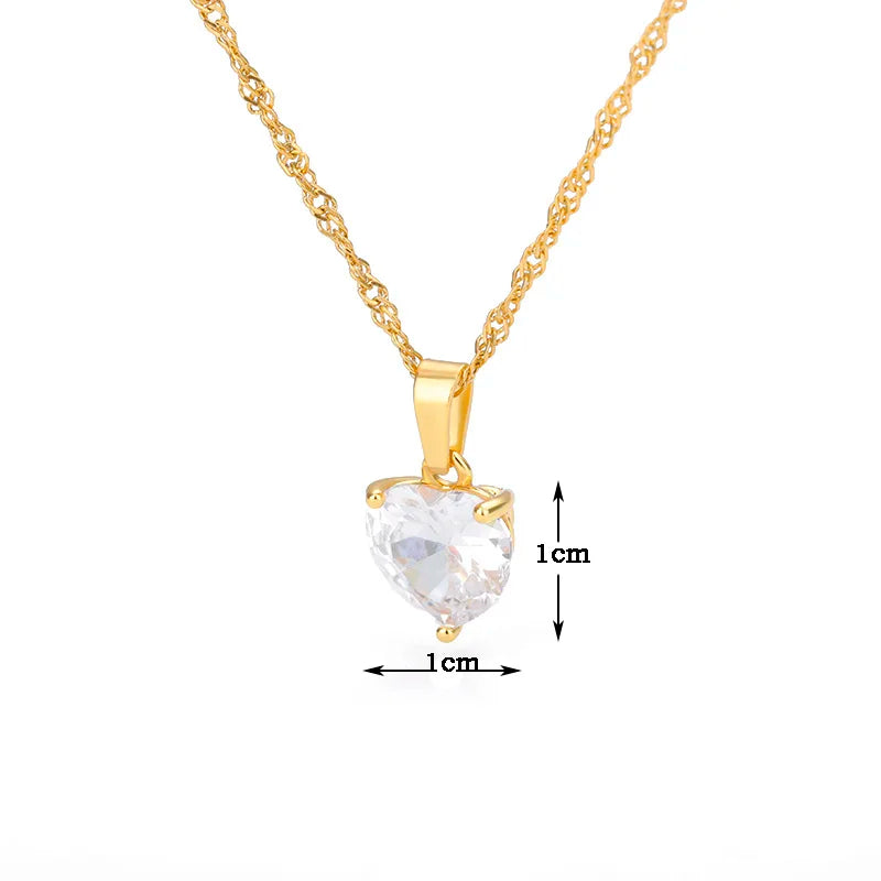 Zircon Love Pendant