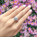 Brilliant Bloom Silver Ring