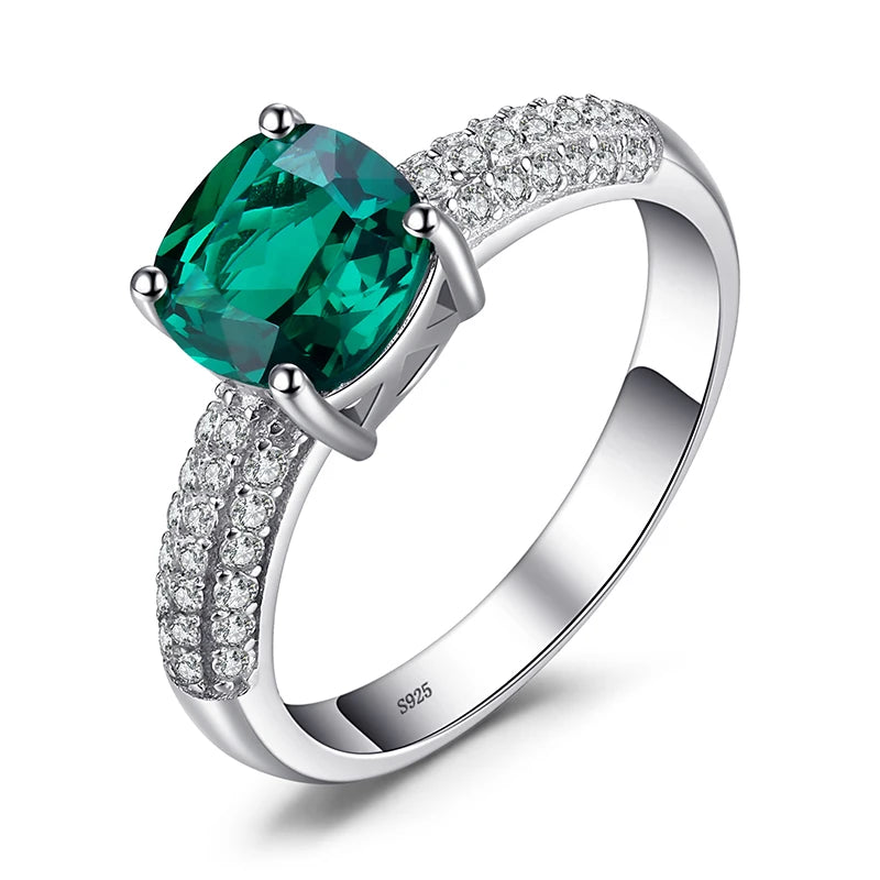 Timeless Emerald Solitaire