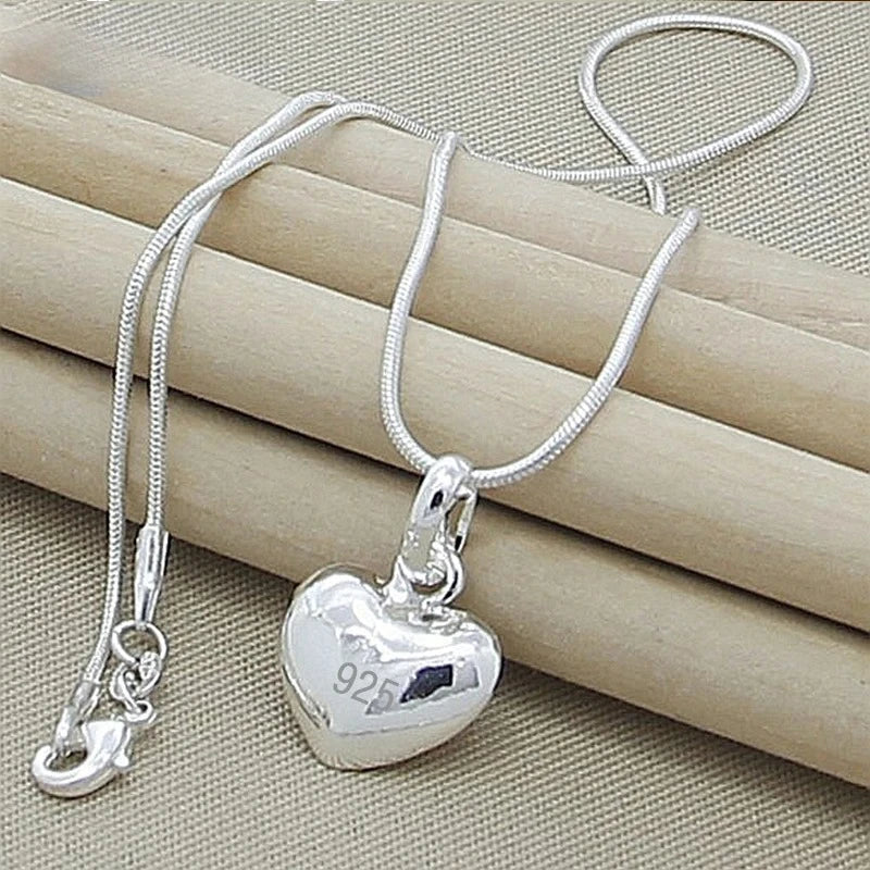 Silver Heart Necklace
