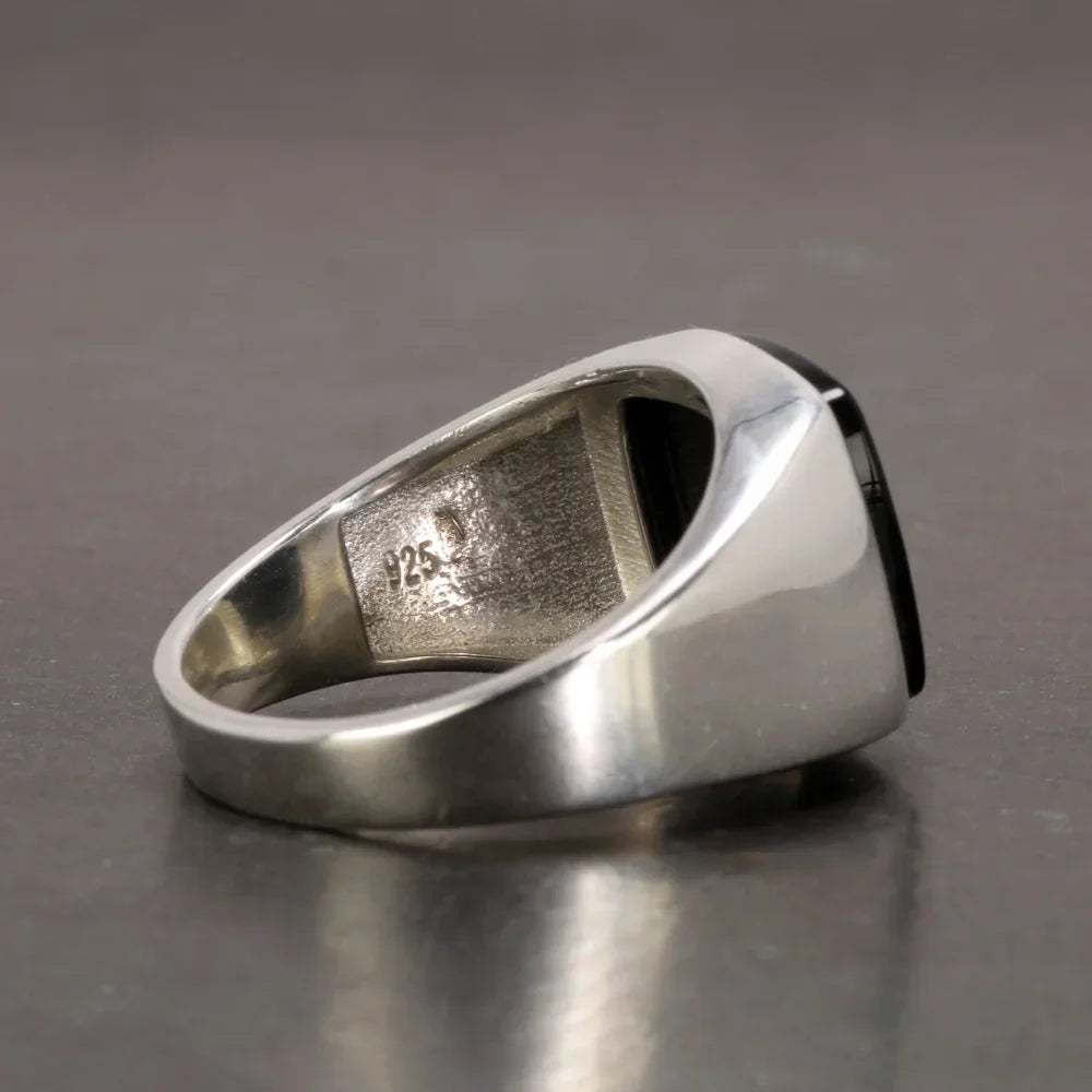 Bold Square Gem Ring