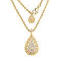 Golden Droplet Necklace