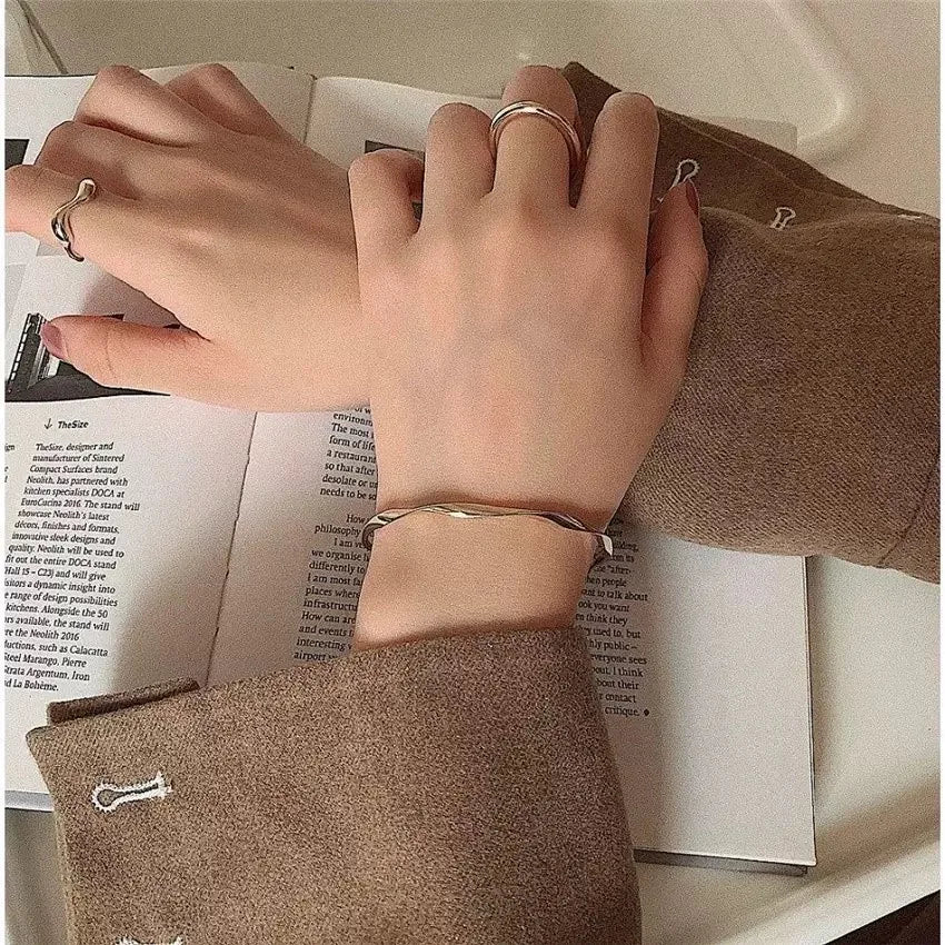 Elegant Geometric Cuff