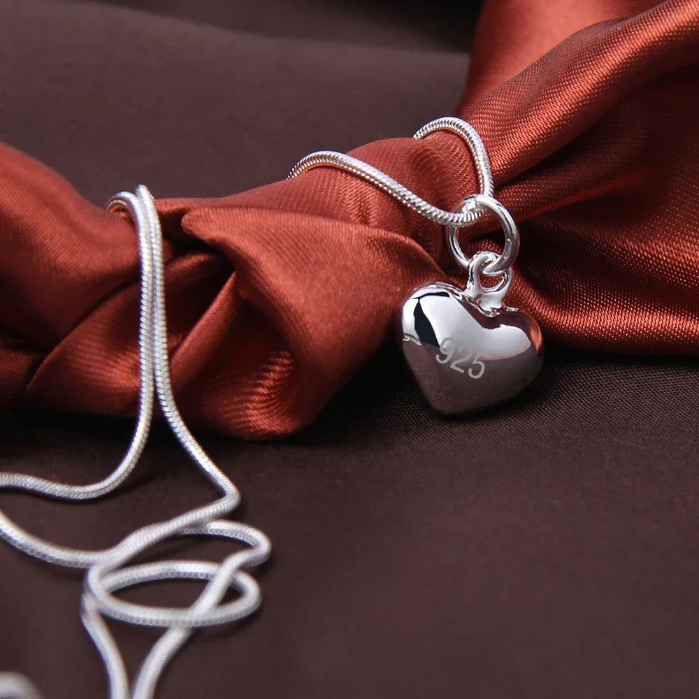 Silver Heart Necklace