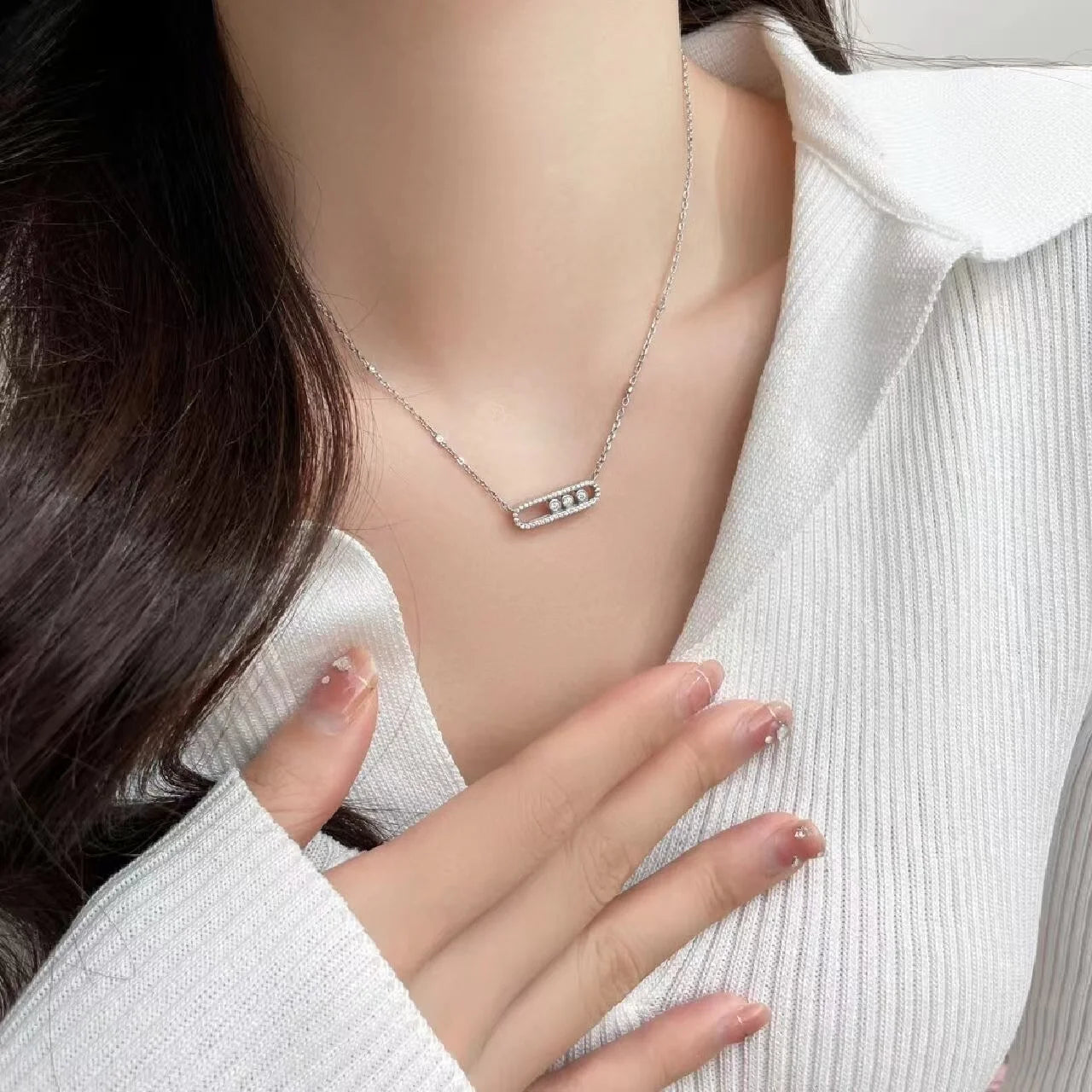 Dazzle Trio Necklace