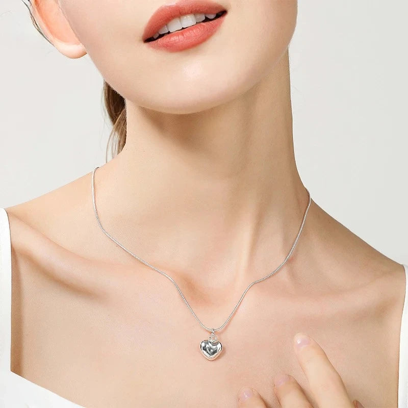 Silver Heart Necklace