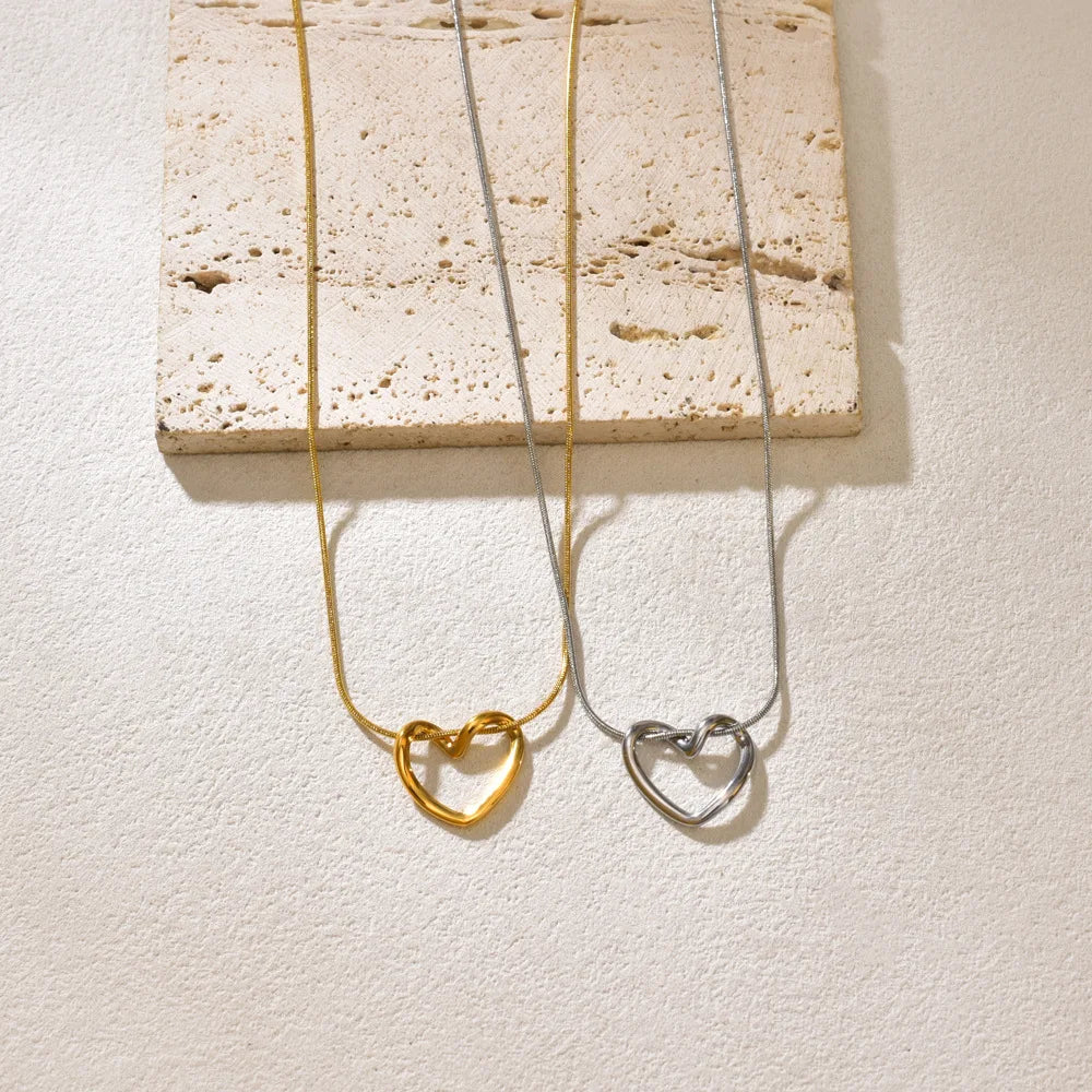 Titanium Heart Necklace