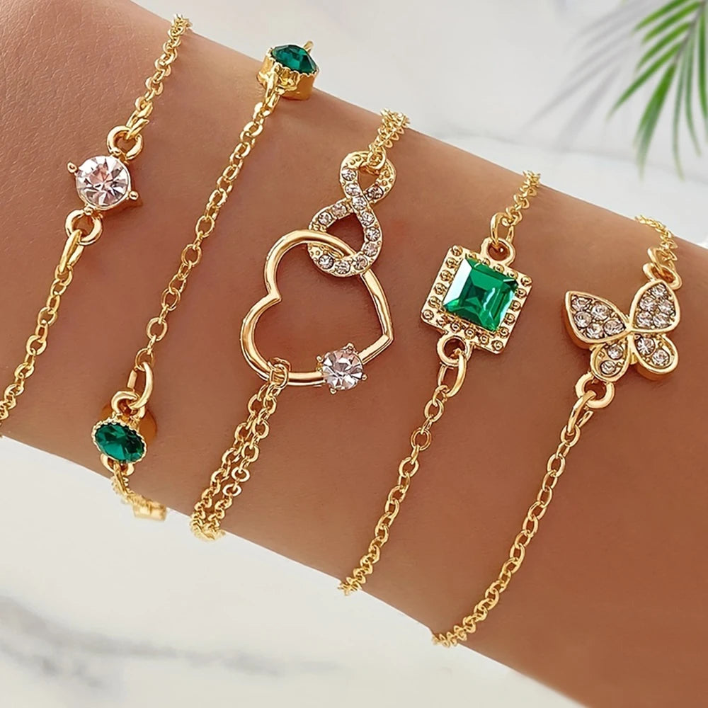 Elegant Layered Bracelets