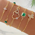 Elegant Layered Bracelets