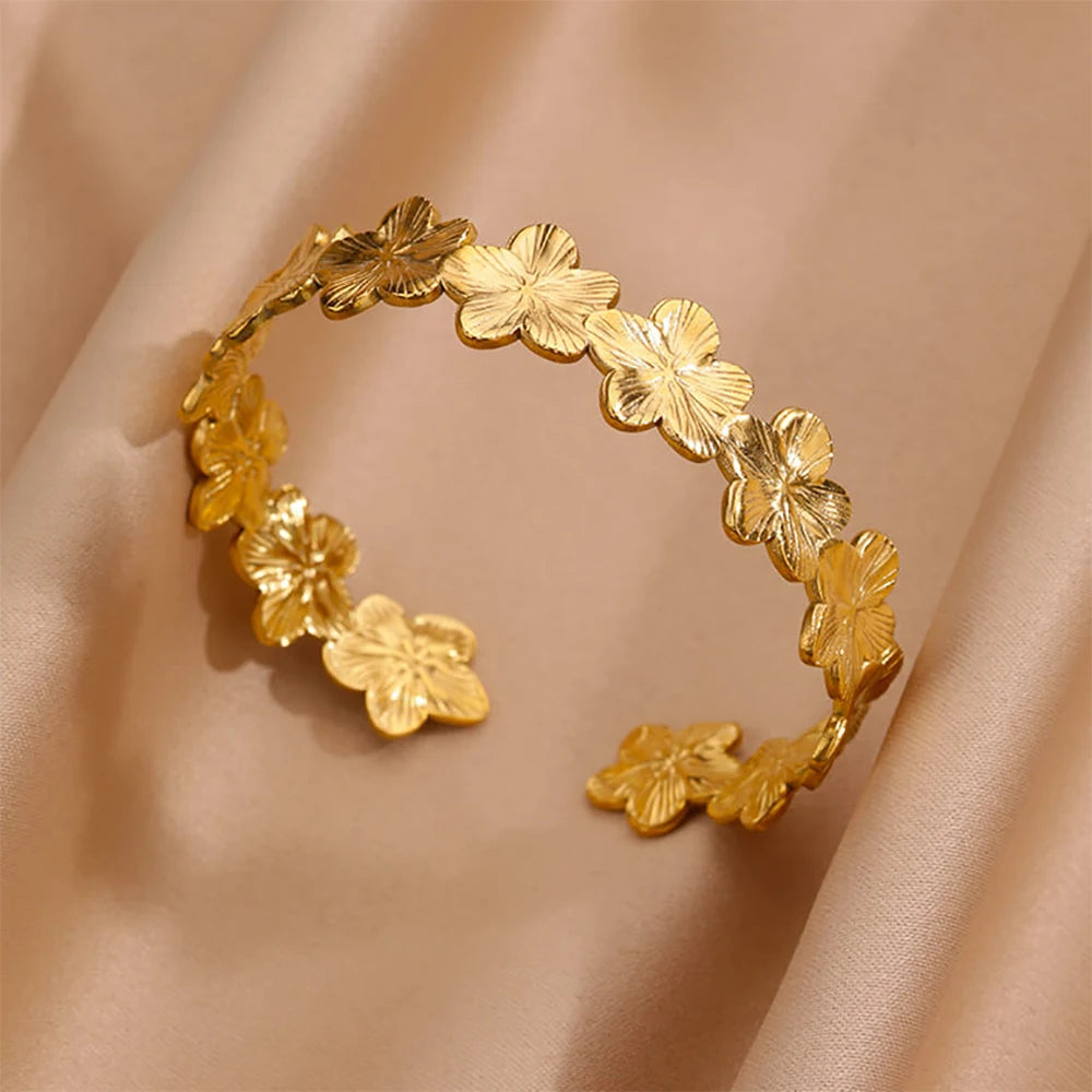 Opulent Petal Bangle