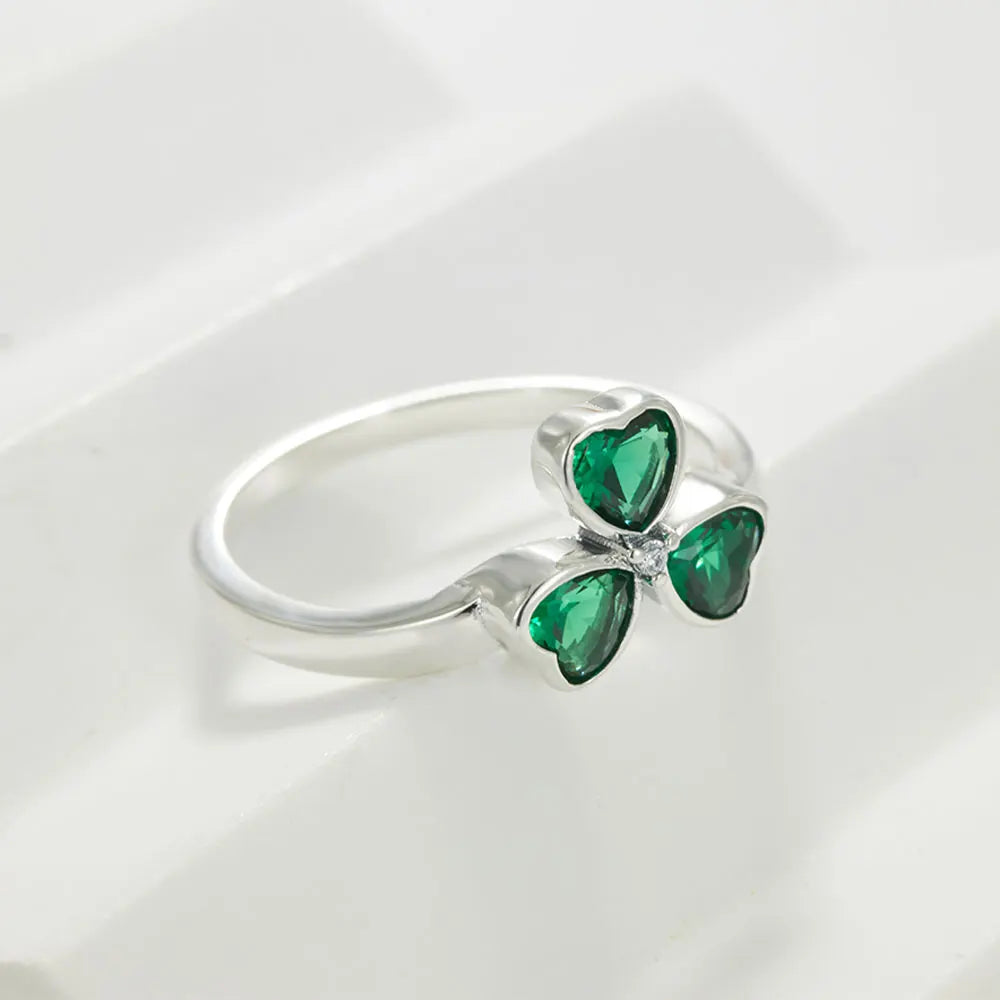 Firefly Heart Silver Ring