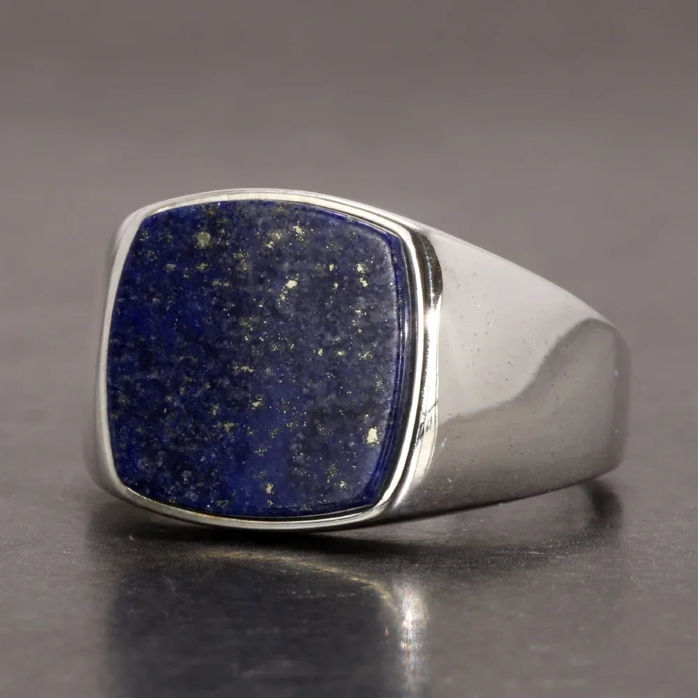 Bold Square Gem Ring
