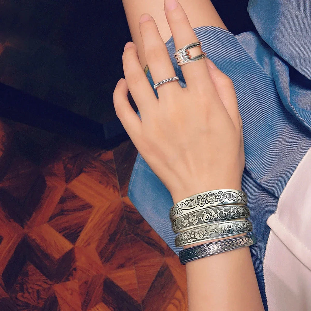 Retro Cuff Bracelets