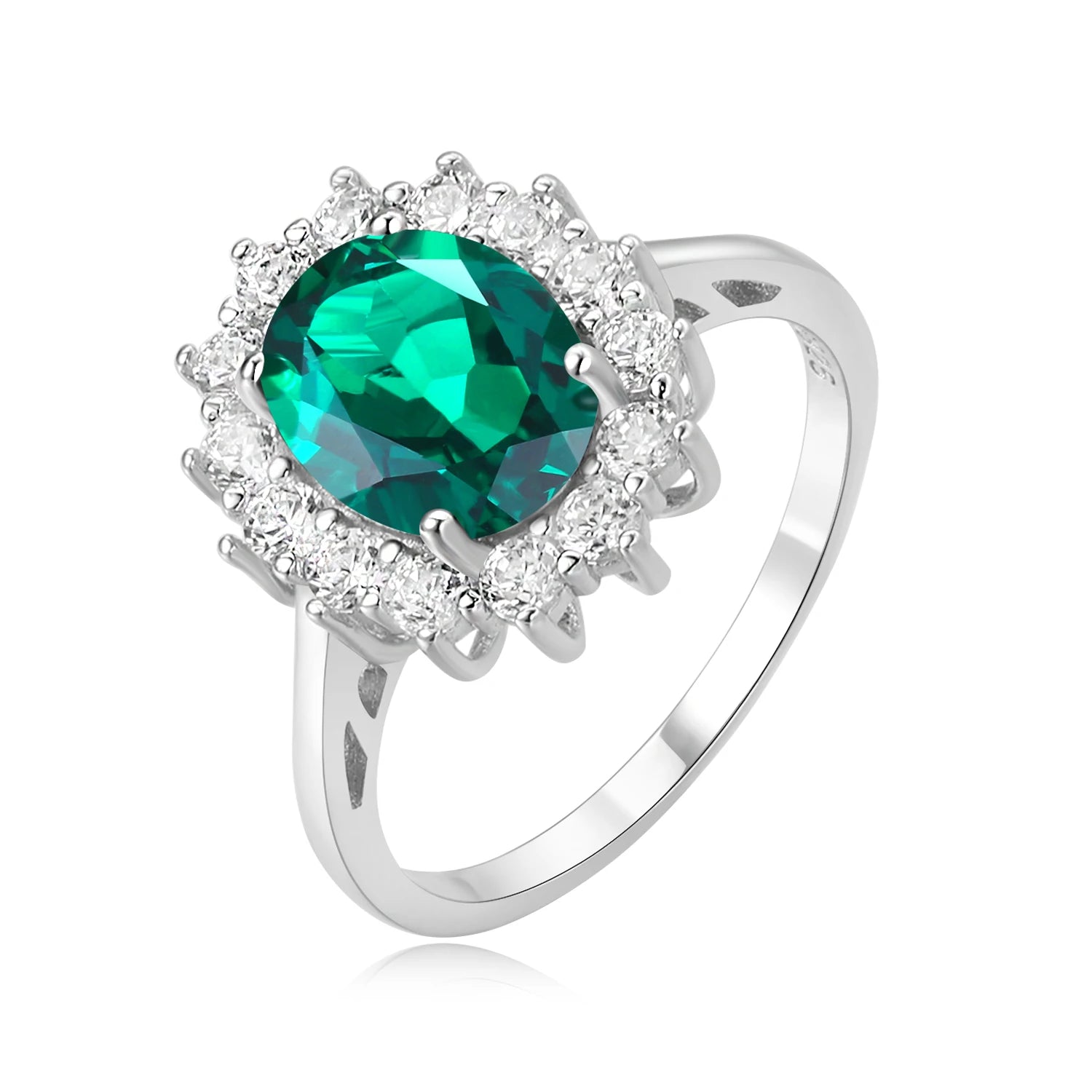 Sapphire Glow Oval Ring