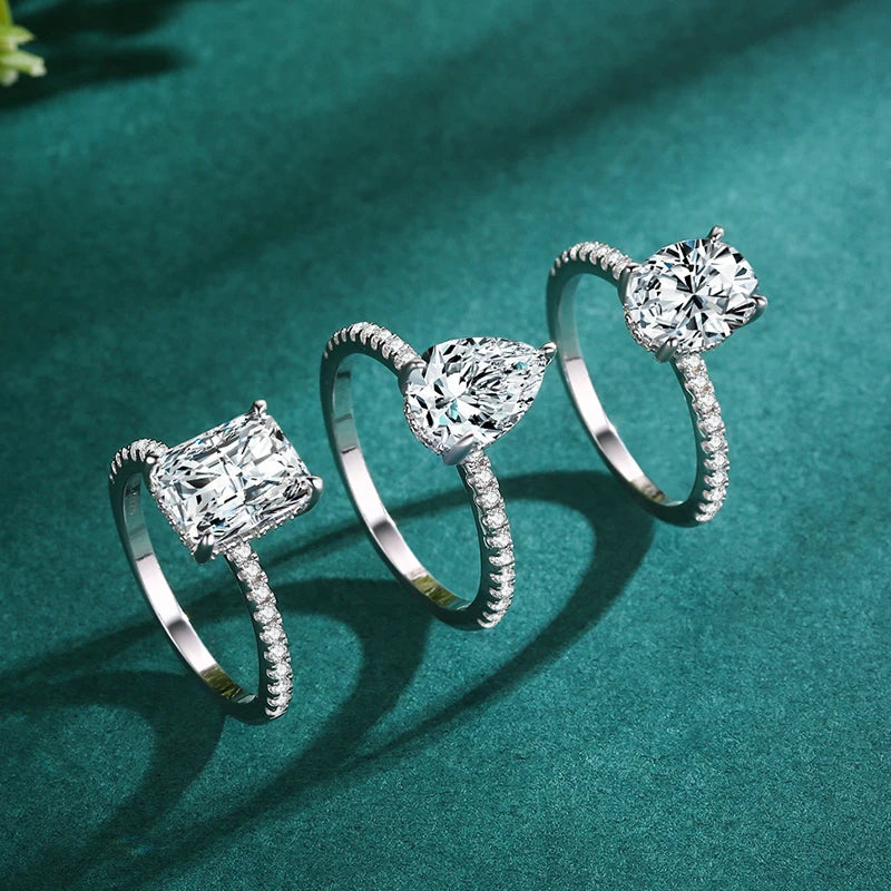 Classic Dewdrop Zircon Ring