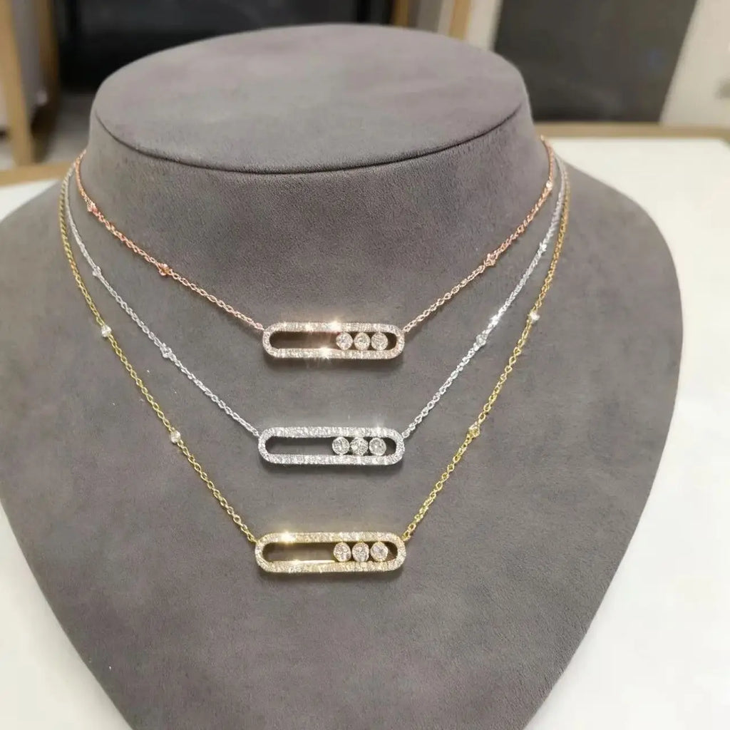 Dazzle Trio Necklace