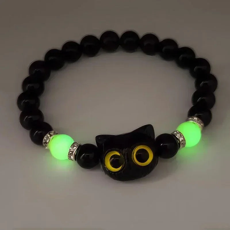 Luminous Cat Couple Bracelet