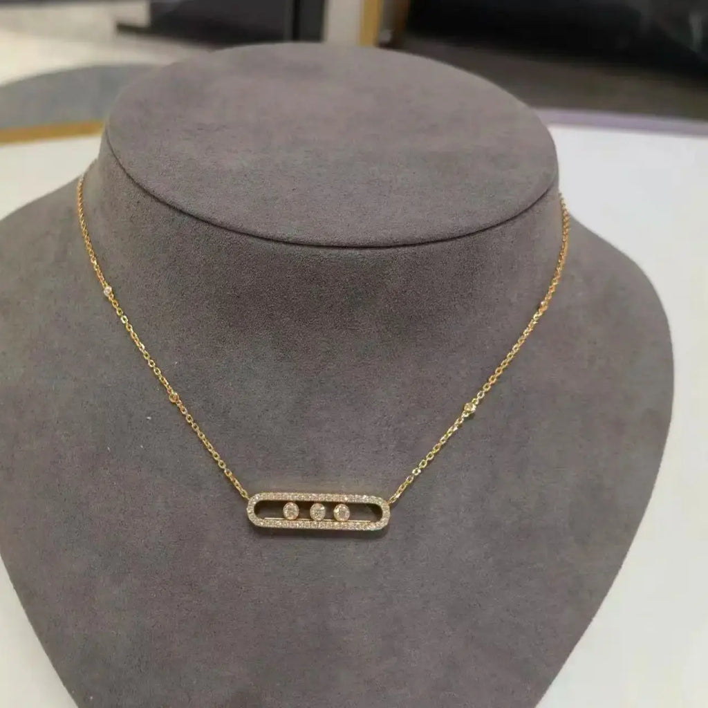 Dazzle Trio Necklace