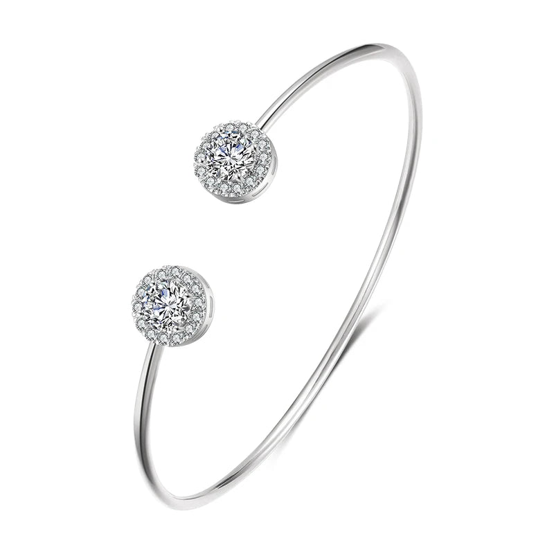 Shimmering Geo Bangle